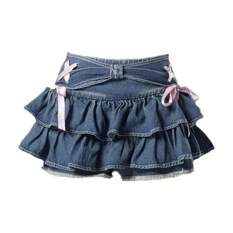 ππ Japanese Style Lolita Sweet Y2K Mini Skirt ππ