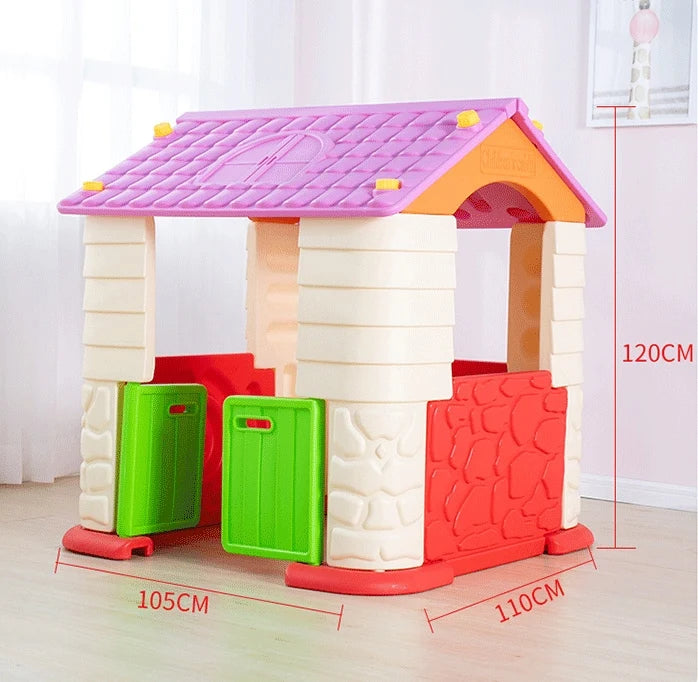 🏠🎪 Casa de Juego para Niños – Tienda de Plástico Pequeña y Divertida 🎉🧸