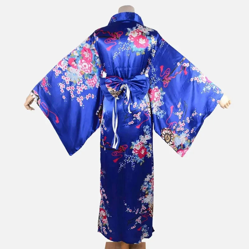 🌸✨ Kimono Yukata Japonés 2025 – Geisha Sweet Floral ✨🌸