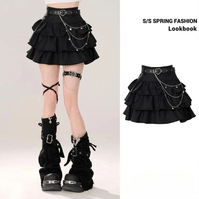 ππ Japanese Style Lolita Sweet Y2K Mini Skirt ππ